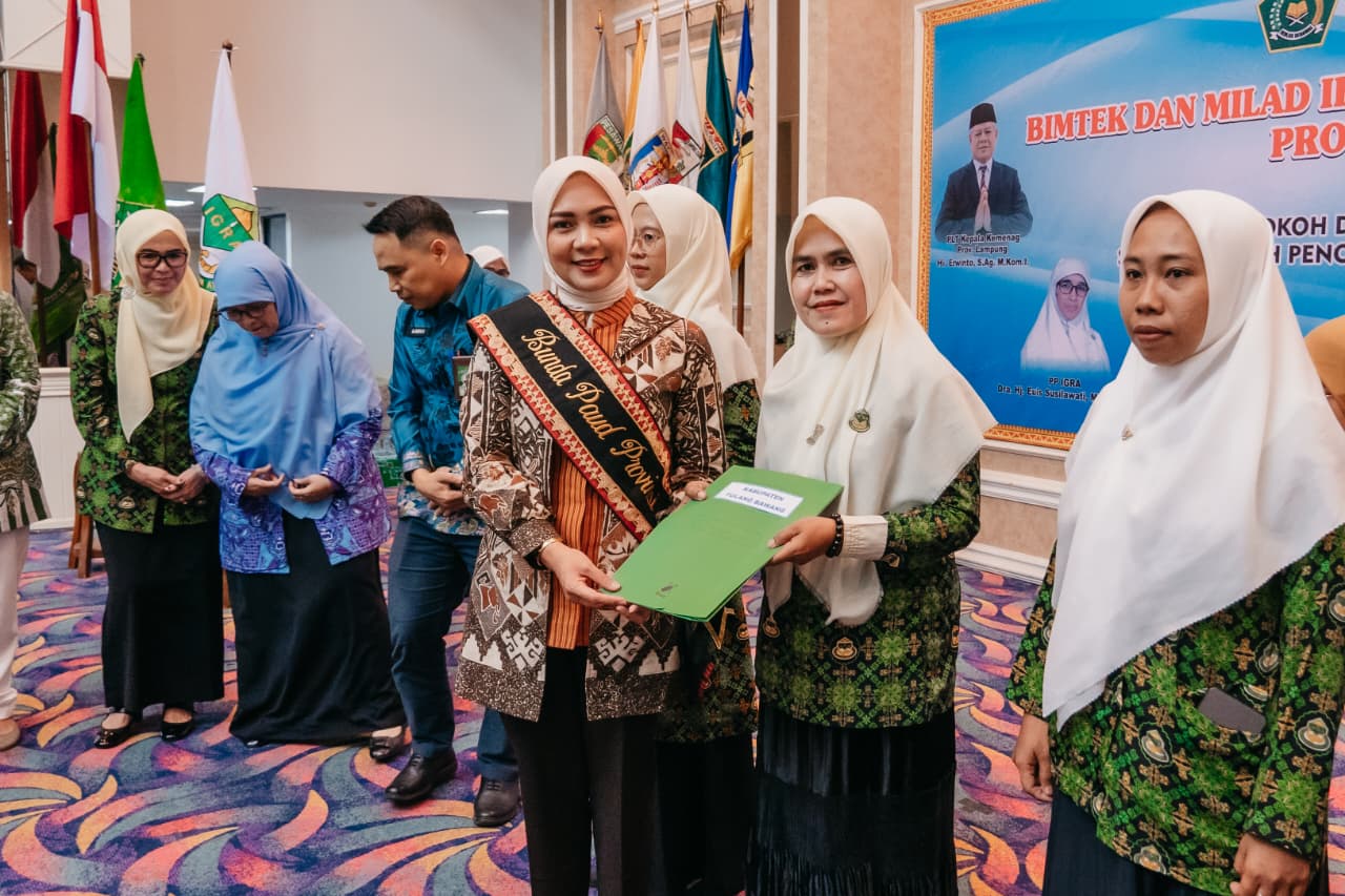Bunda PAUD Provinsi Lampung Ajak Guru IGRA Berkolaborasi Siapkan Generasi Emas Indonesia 2045